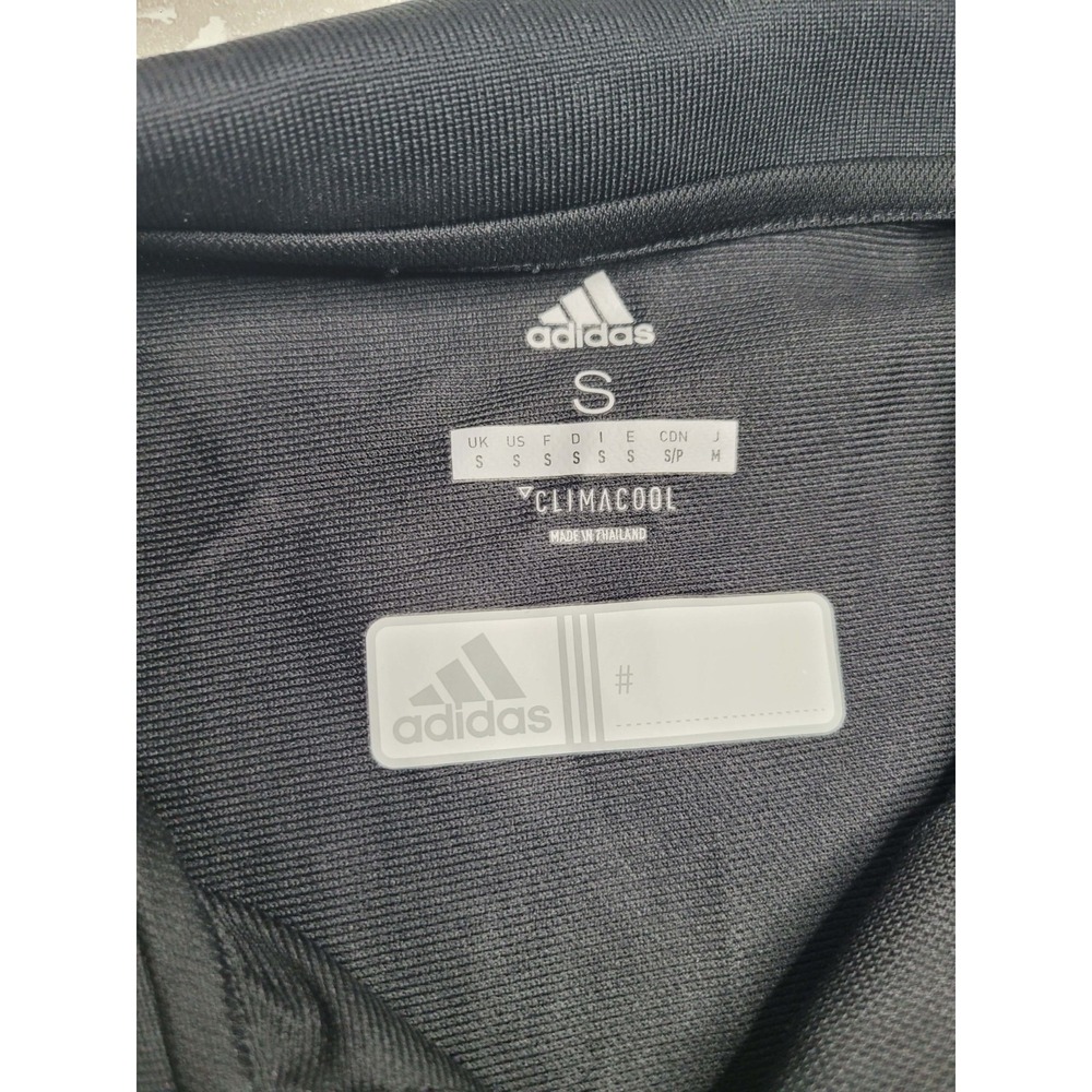 Adidas Clima Cool Univserity of Miami Hurricanes Black Polo Shirt Men's Small‎ - Picture 7 of 7